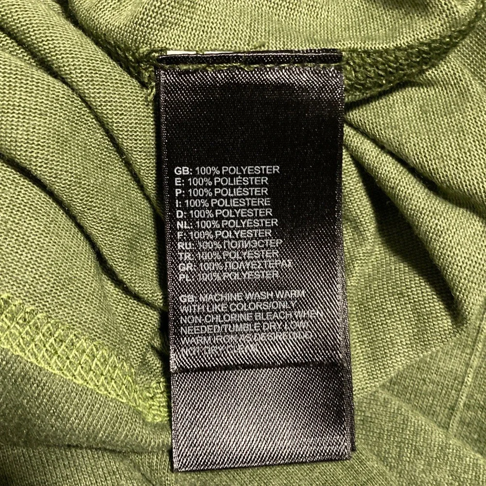 The North Face Men's Olive Green Two-Tone Polo‎
